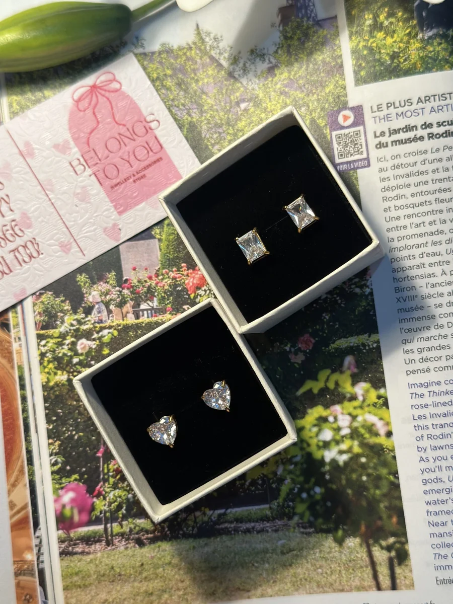 Premium Square Studs 3