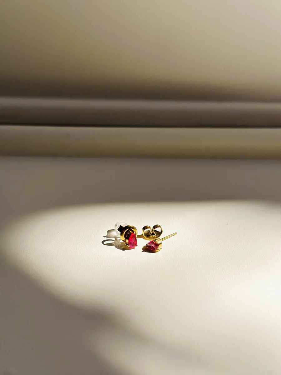 Ruby Studs