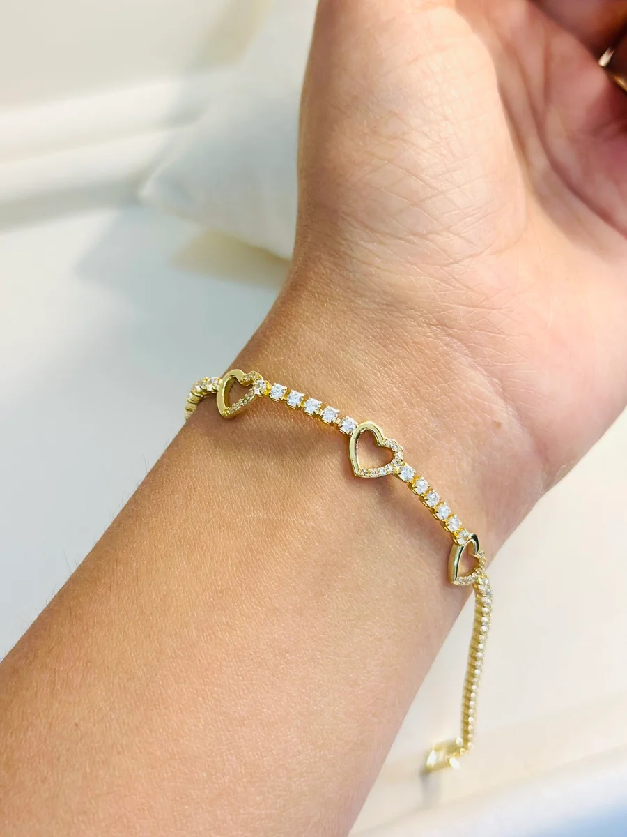 Heart Stone Bracelet 2