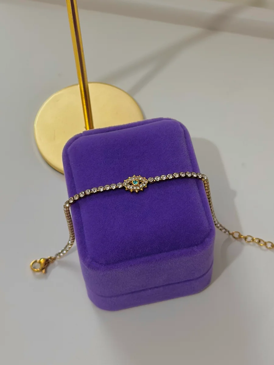 Evil Eye Stone Bracelet