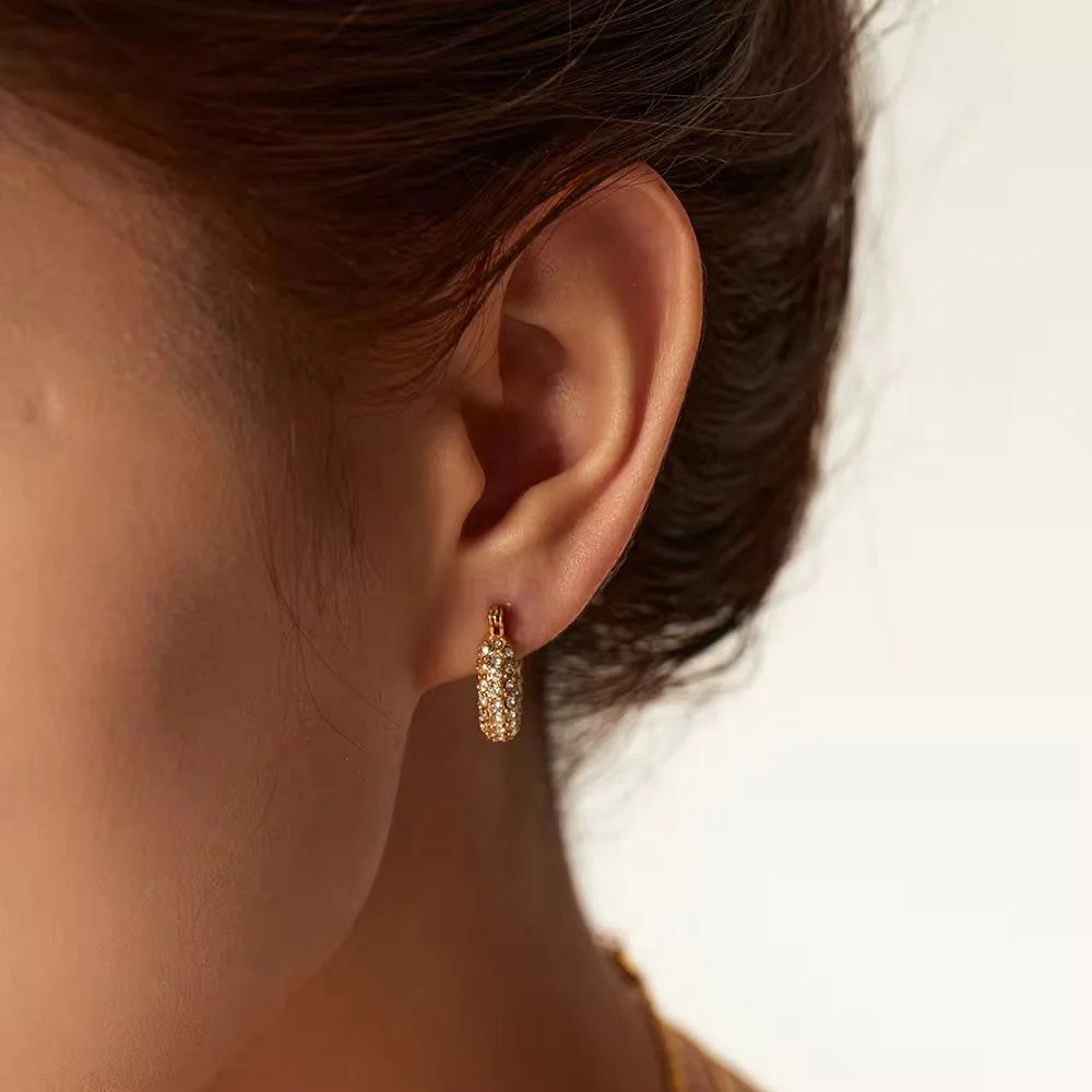 Premium Stone Hoops 3