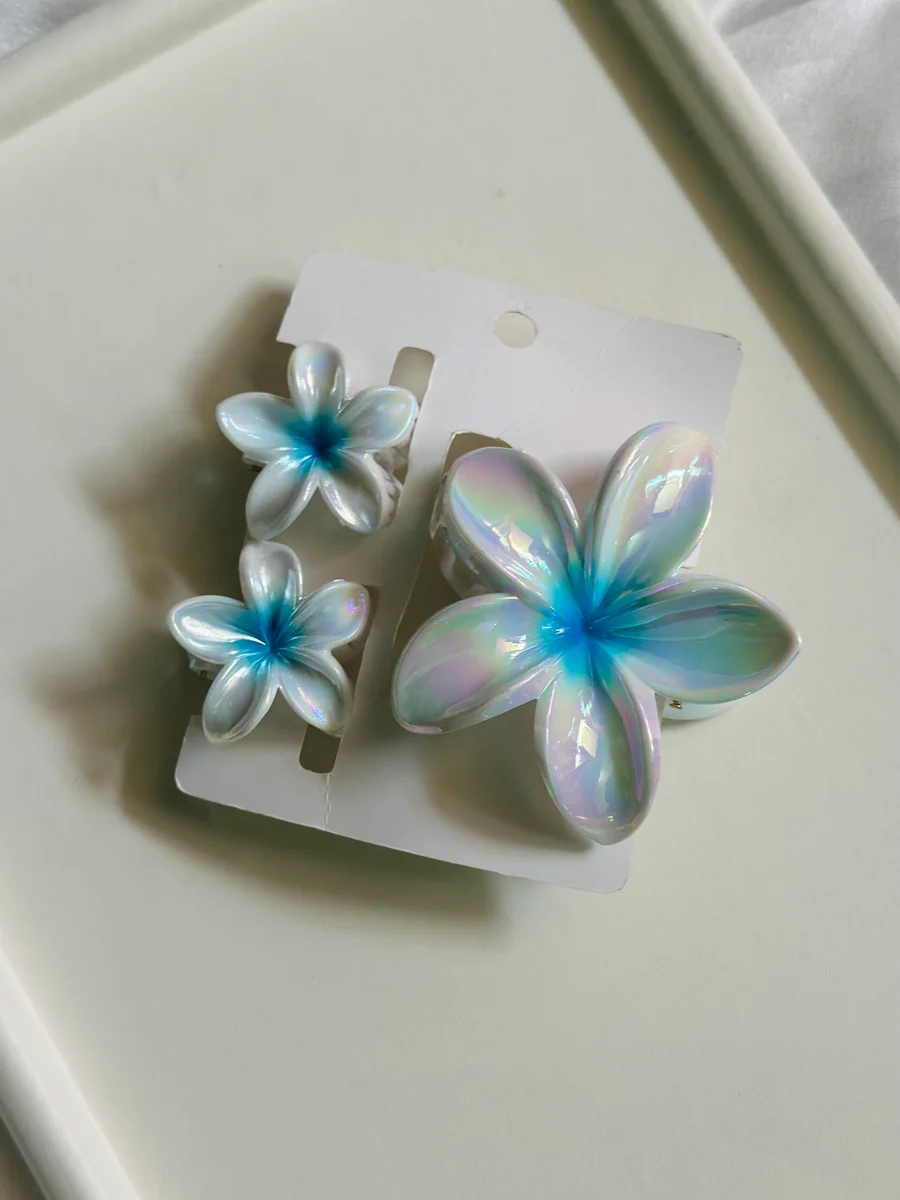 Flower Claw Clip Combo