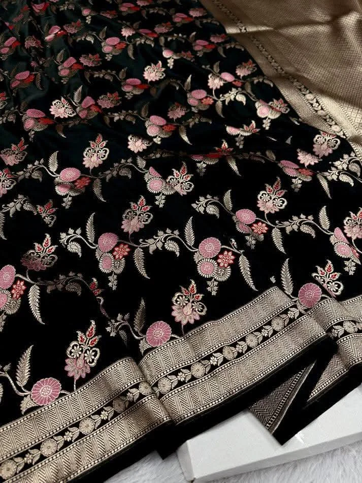Mashru Silk Banarasi saree