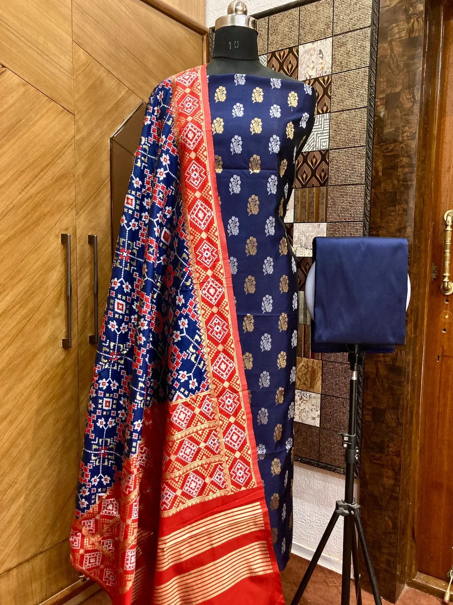 Chanderi Silk Blend Saree