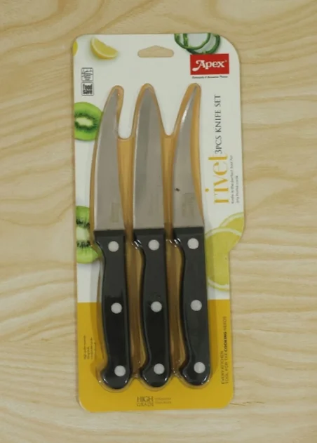 Apex Rivet Premium Knife 3 Pieces Set