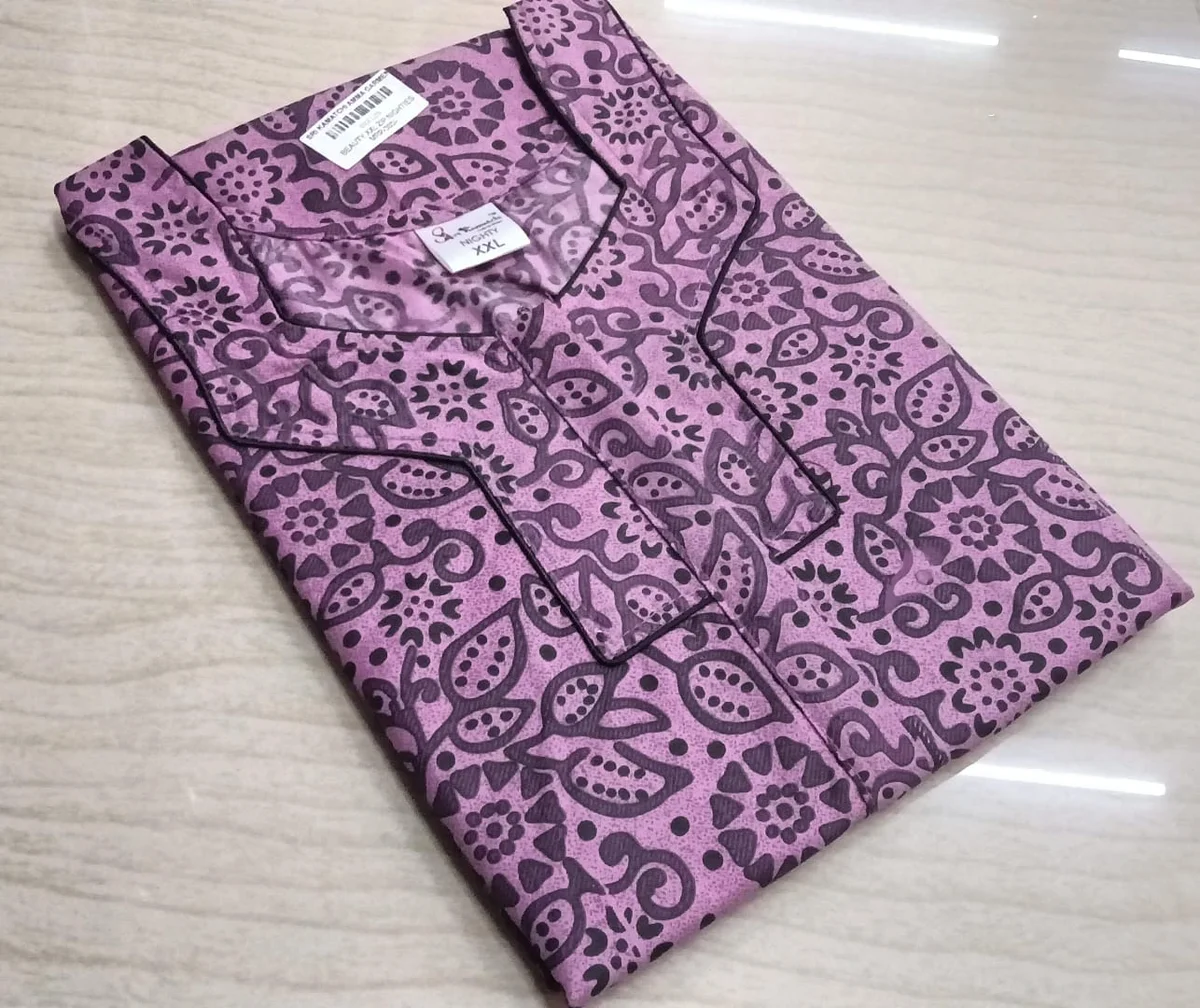 Beauty Zip Type Nighty XXL