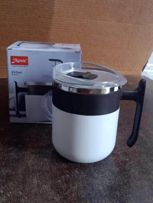 Apex Stainless Steel Pop Mug 350 ML