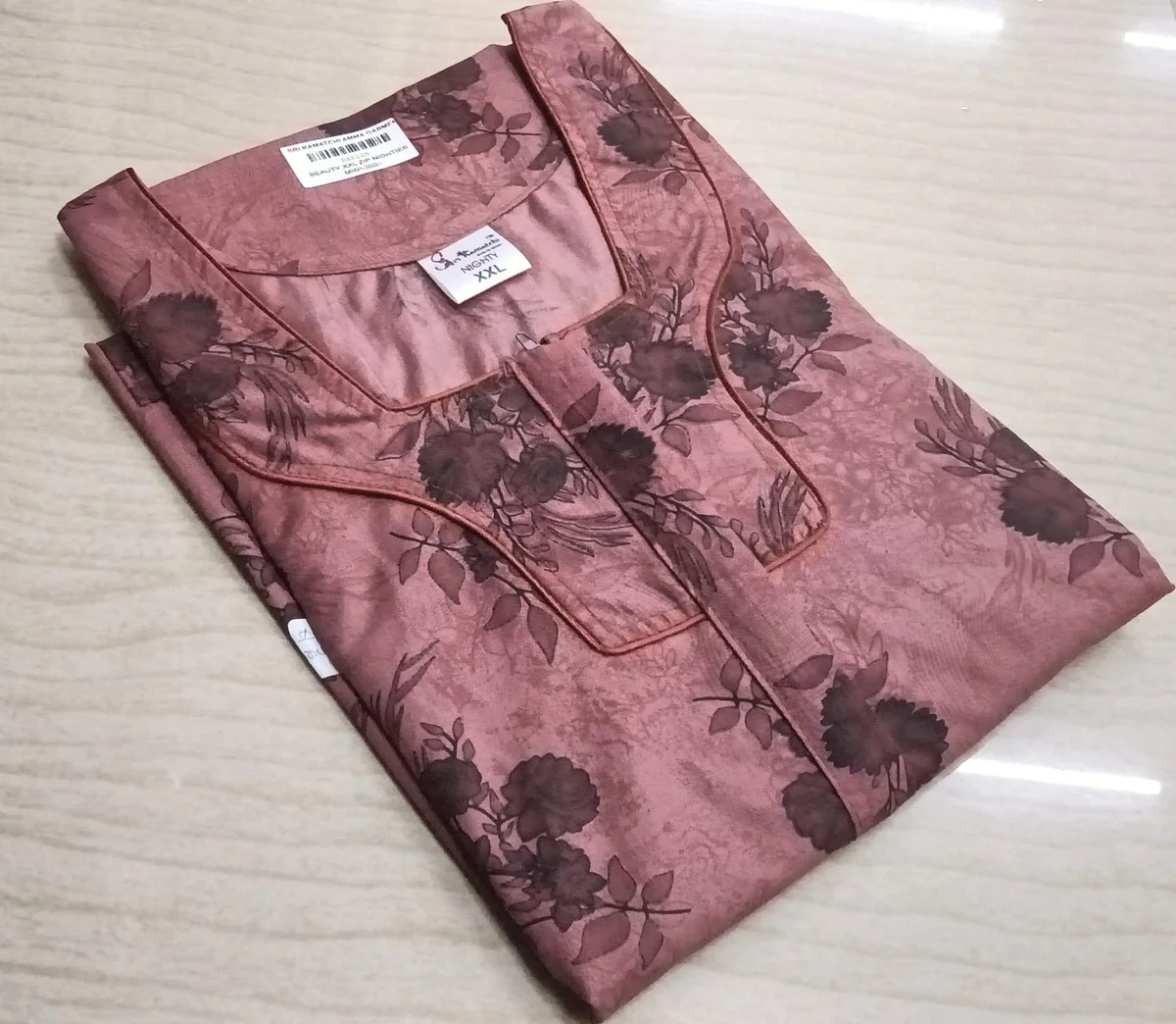 Beauty Zip Type Nighty XXL