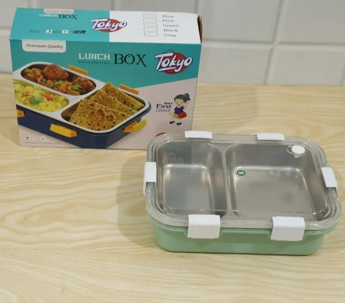 Konvex Tokyo 2 Section Lunch Box with Spoon