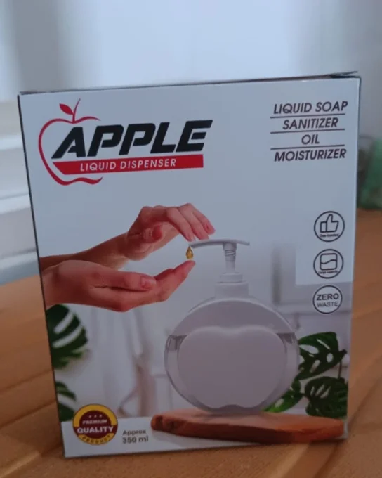 Apple Liquid Soap Dispenser 350 Ml