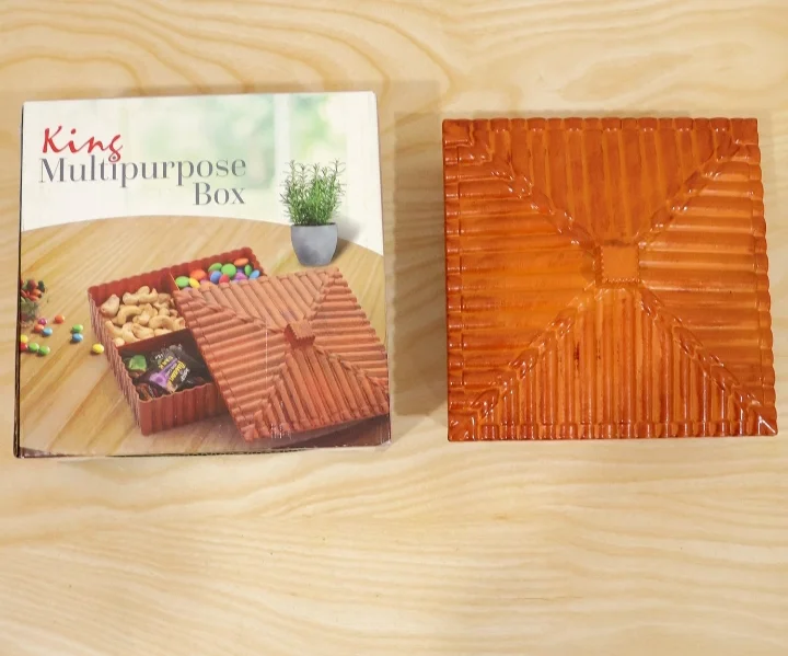 Multipurpose Dry Fruit Box 4 Compartment