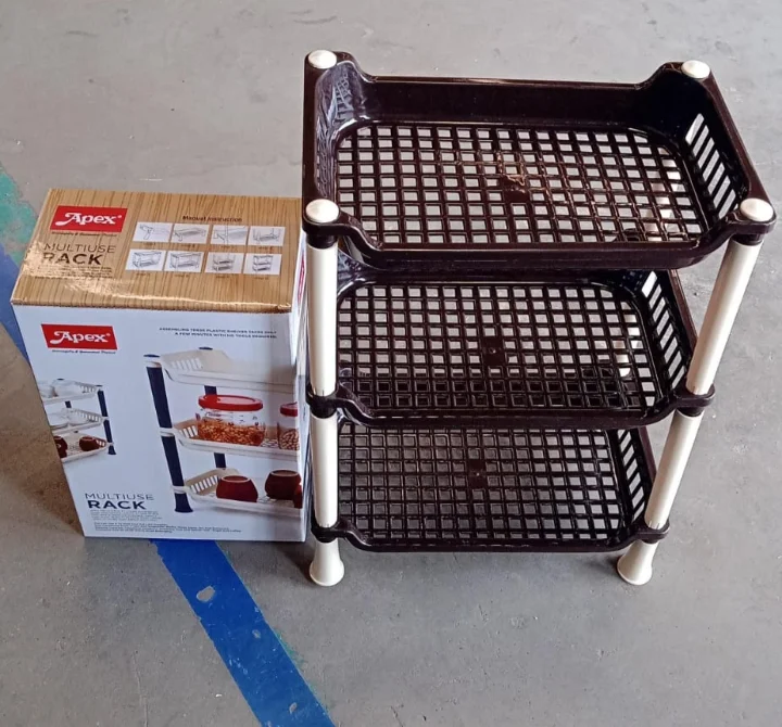 Apex Multipurpose 3 Tier Storage Rack