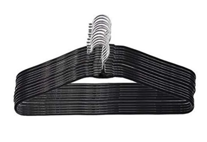 Stainless Steel Hanger 10 Pieces Pack