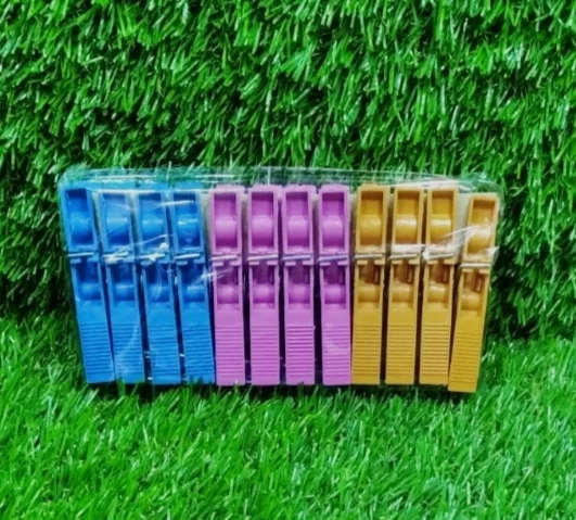 Multipurpose Cloth Clips 12 Pieces Pack