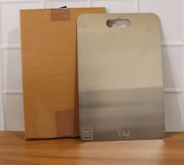 Large Stainless Steel Cutting Board