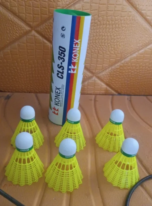Konex Premium Nylon Shuttle Cock 6 Pieces Pack