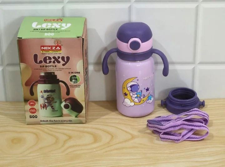 Nexza Lexy Stainless Steel Sip Bottle 500 ML