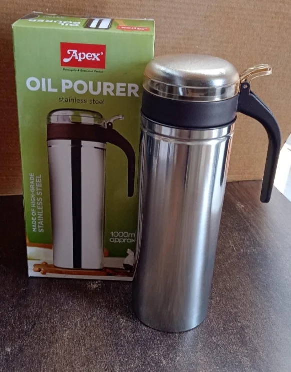 Apex Stainless Steel Oil Dispenser 1000 ML