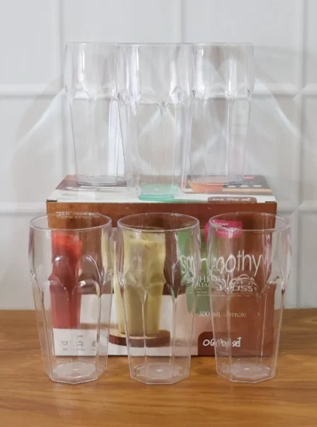 Supermom Smoothie Glass 300 ML, 6 Pieces Pack