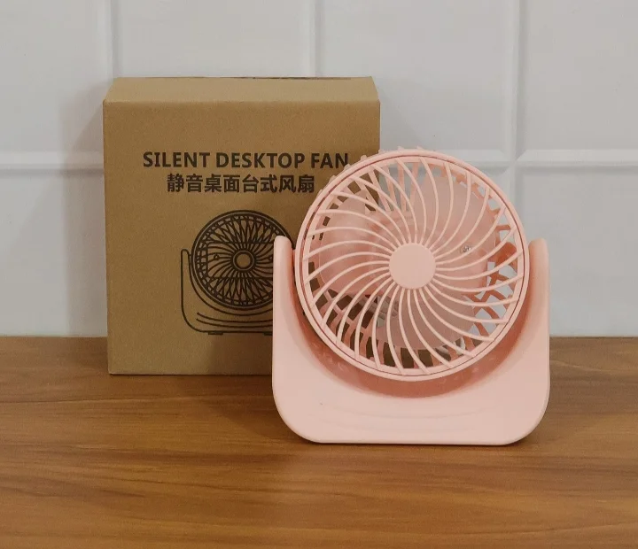 Silent Mini Desk Fan Rechargeable
