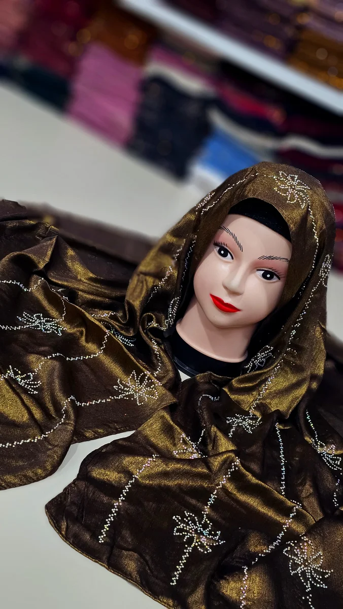 Heavy Munna Satin Fabric Hijab