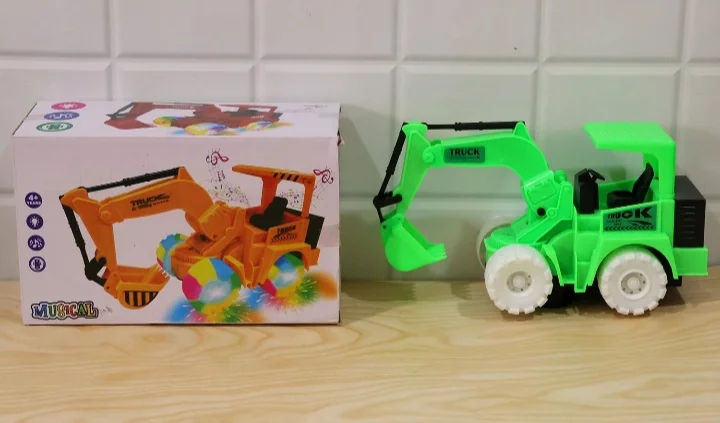 JCB Musical Excavater Toy with LED Lights