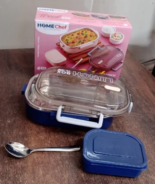 Home Chef Breaktime Stainless Steel Lunch Box 1000 ML