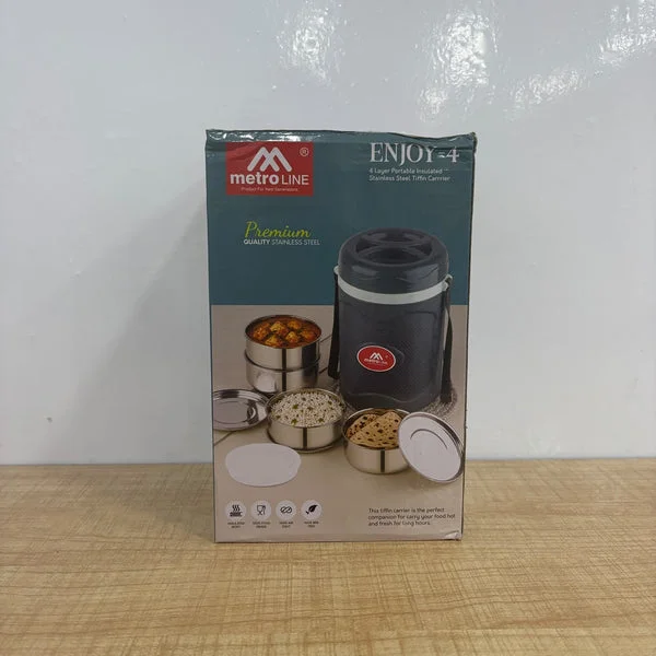 Metroline Enjoy Premium 4 Container Lunch Box