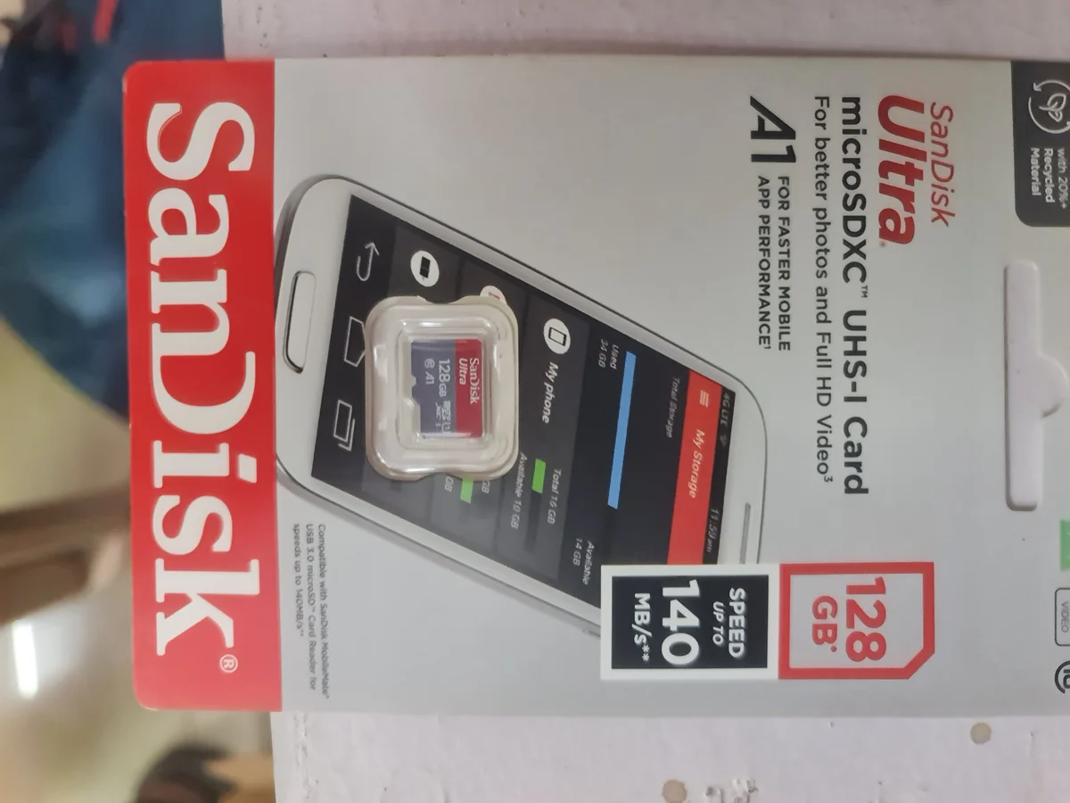 Sandisk ultra A1 UHS-I