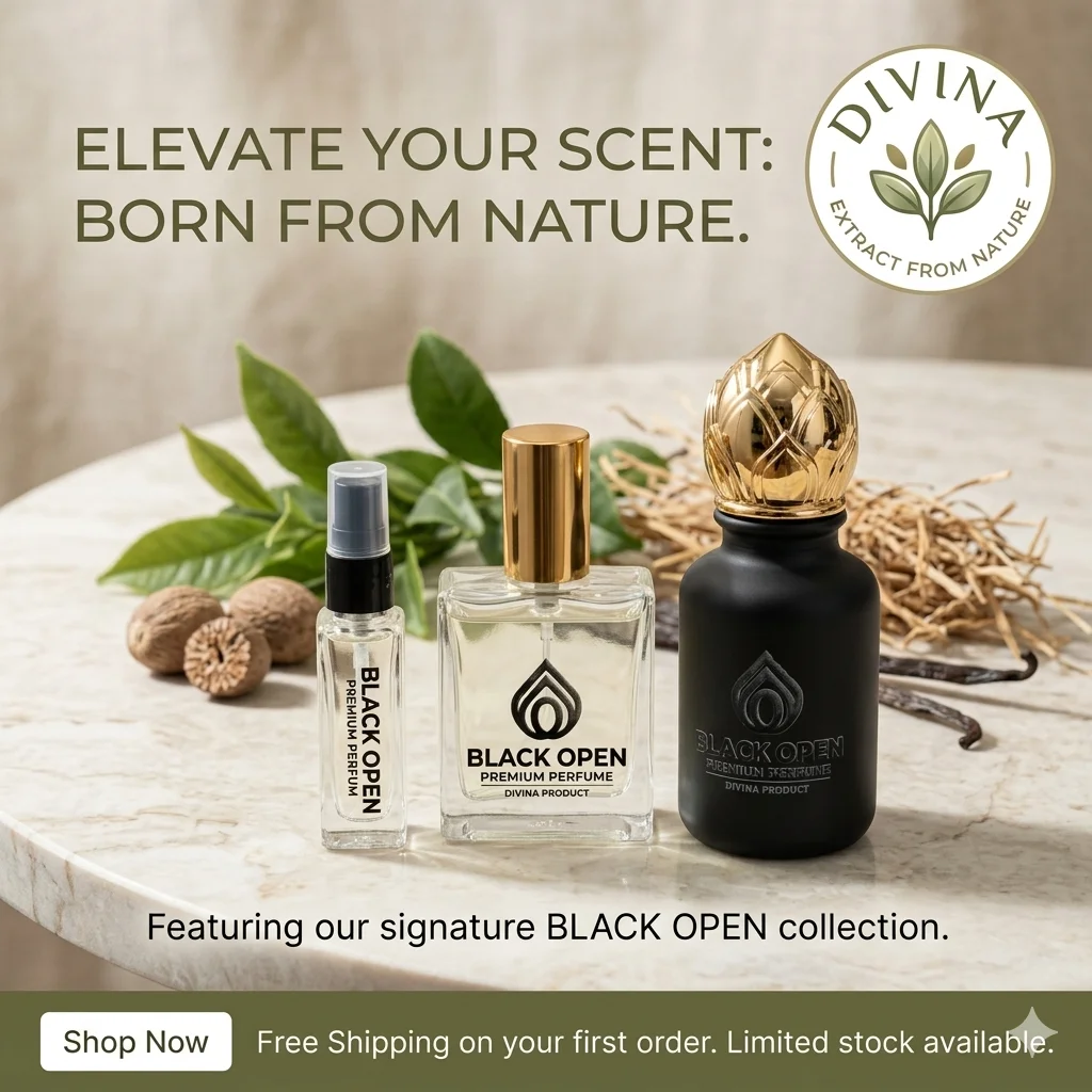 Divina Black Open Perfume 35ML