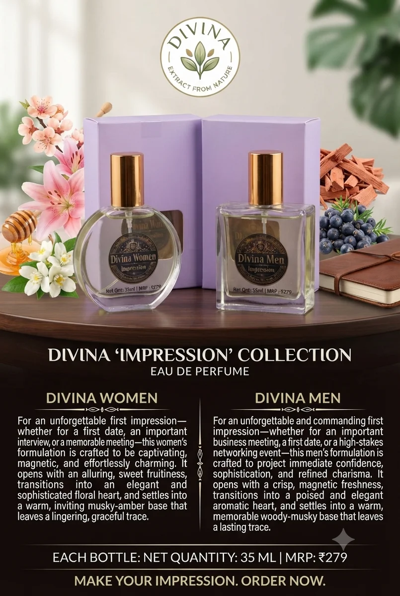 Divina Impression : Man and Woman Combo 35Ml+35Ml