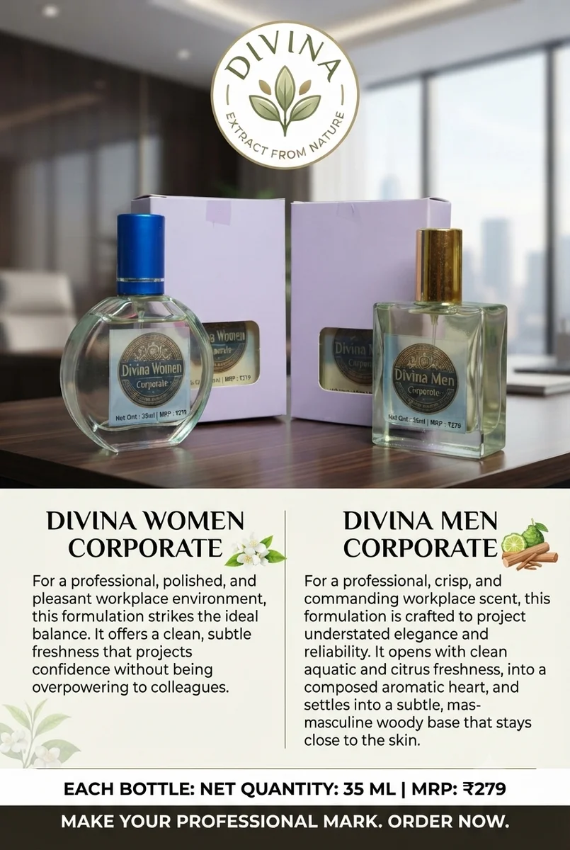Divina Corporate : Man and Woman Combo 35ml+35ml