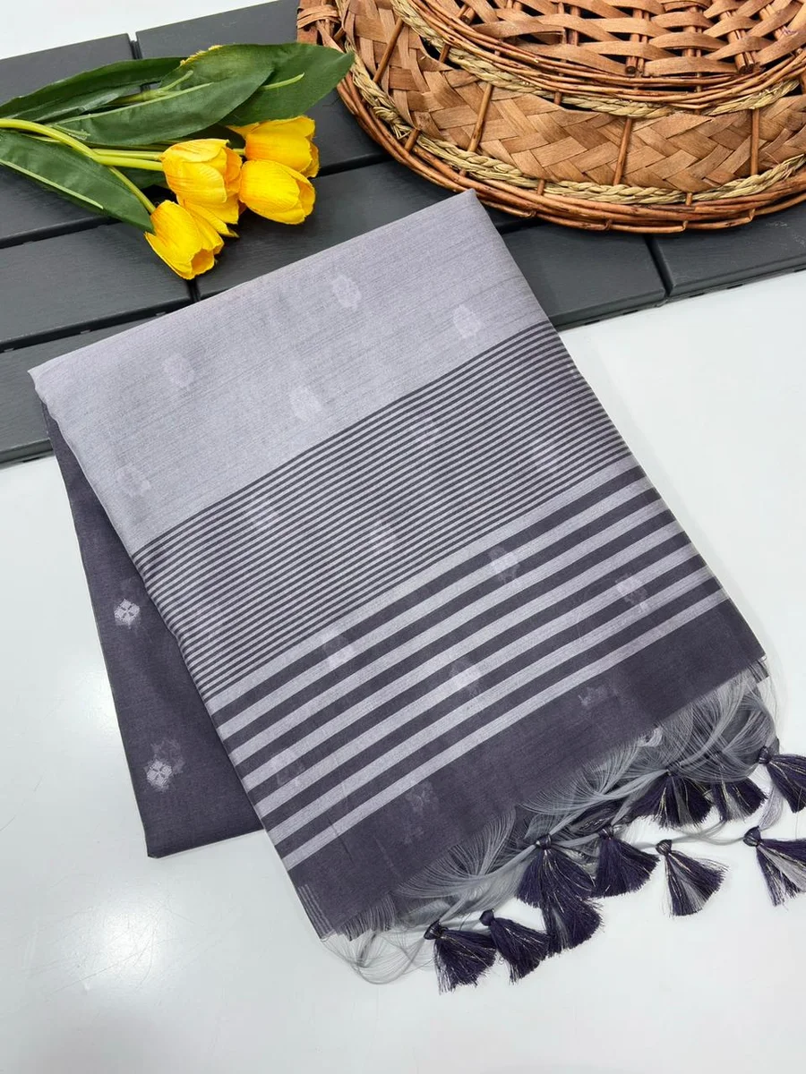 Premium Khadi Raw Silk Saree by www.Laavsee.Com