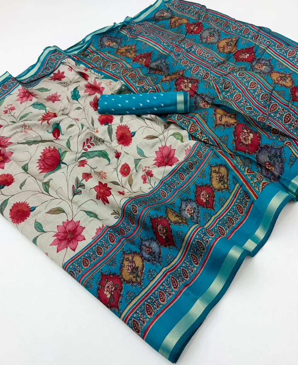 LV207CN171026-3 Soft Mul Cotton Saree 3