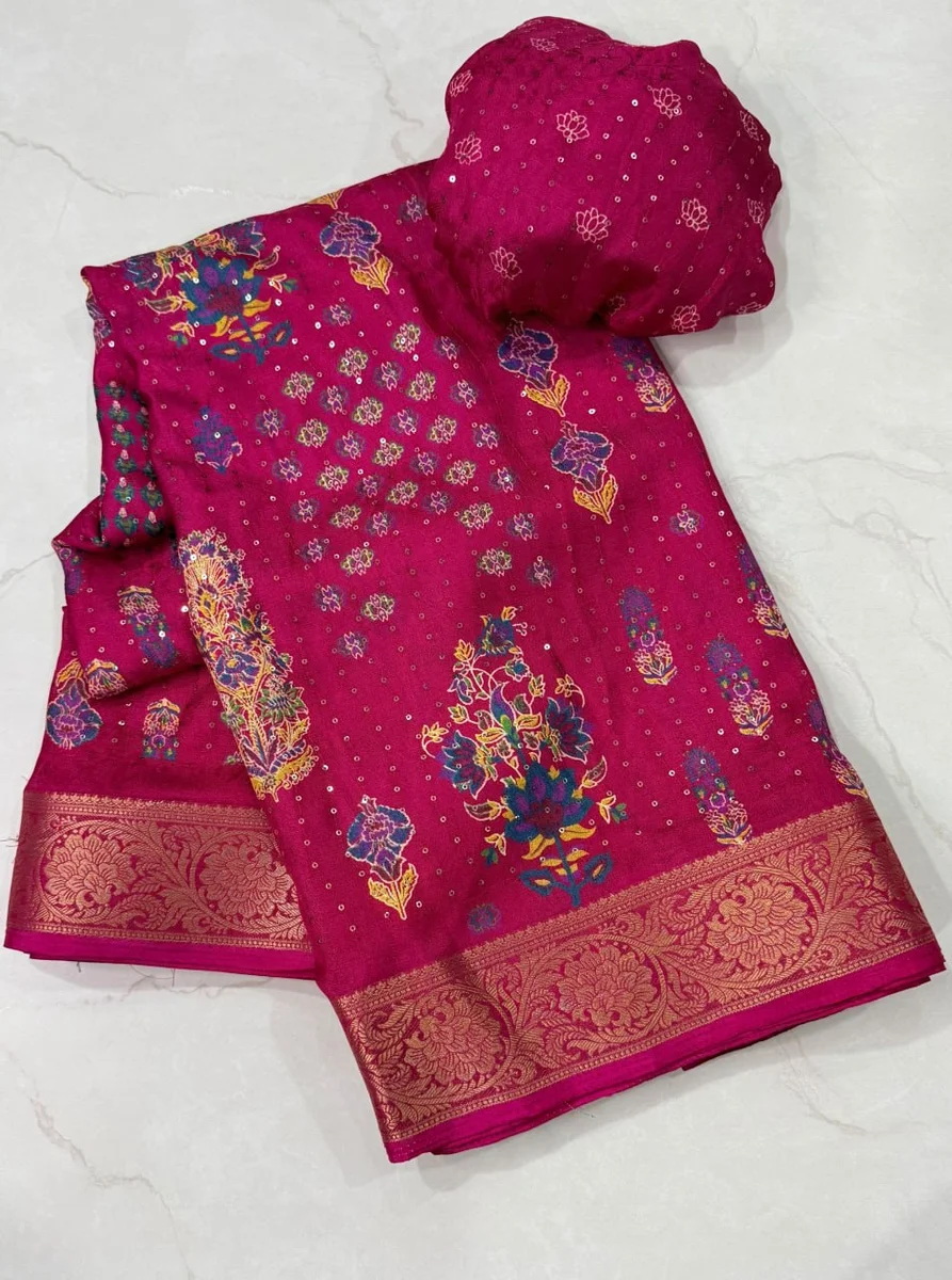 LV7075CN241026-5 Marsh Mellow Silk Saree 2