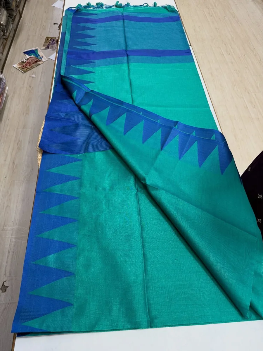 LV202CN14926-2  Soft Khadi Raw Silk Saree 16