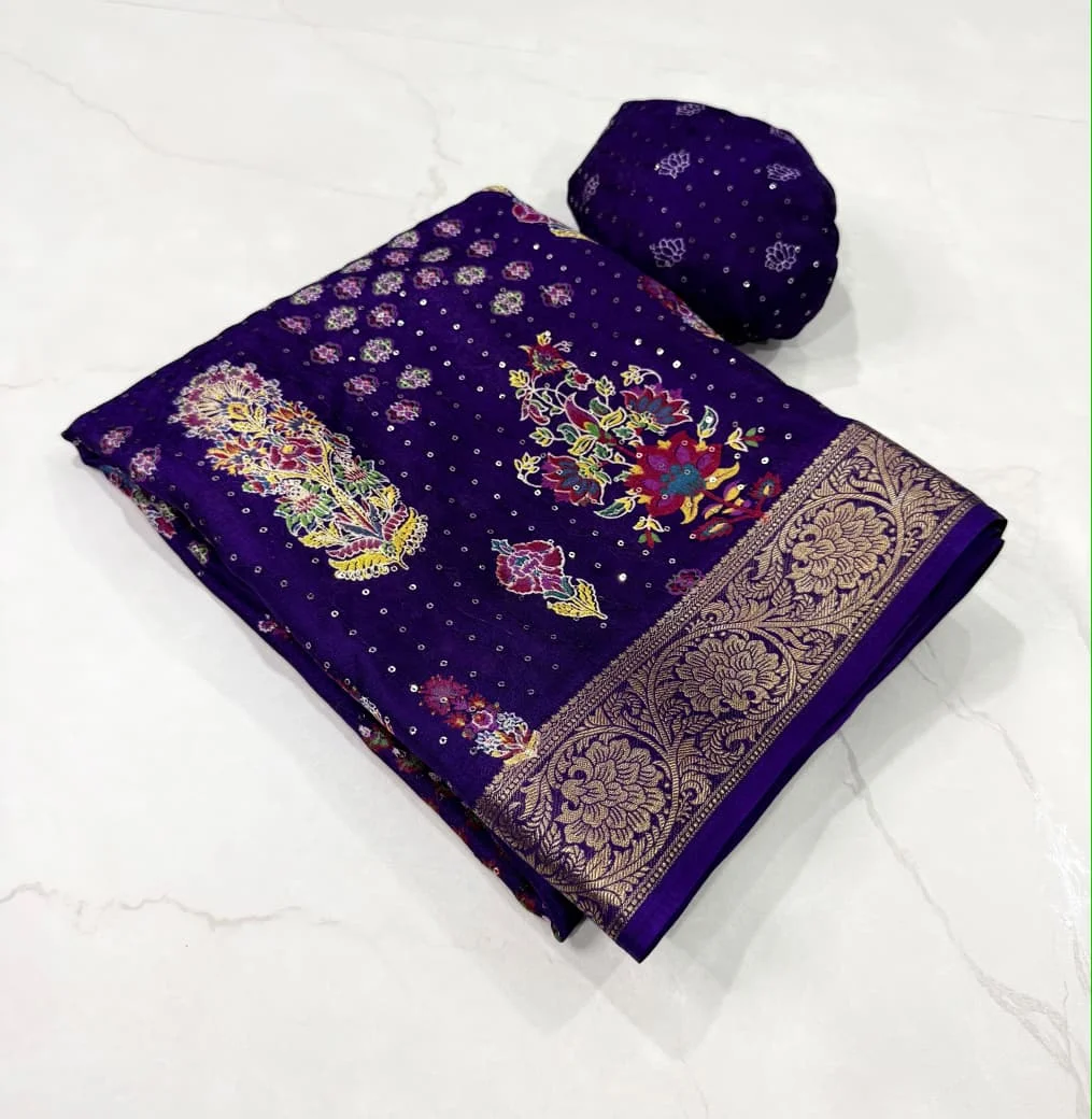 LV7075CN241026-5 Marsh Mellow Silk Saree 13