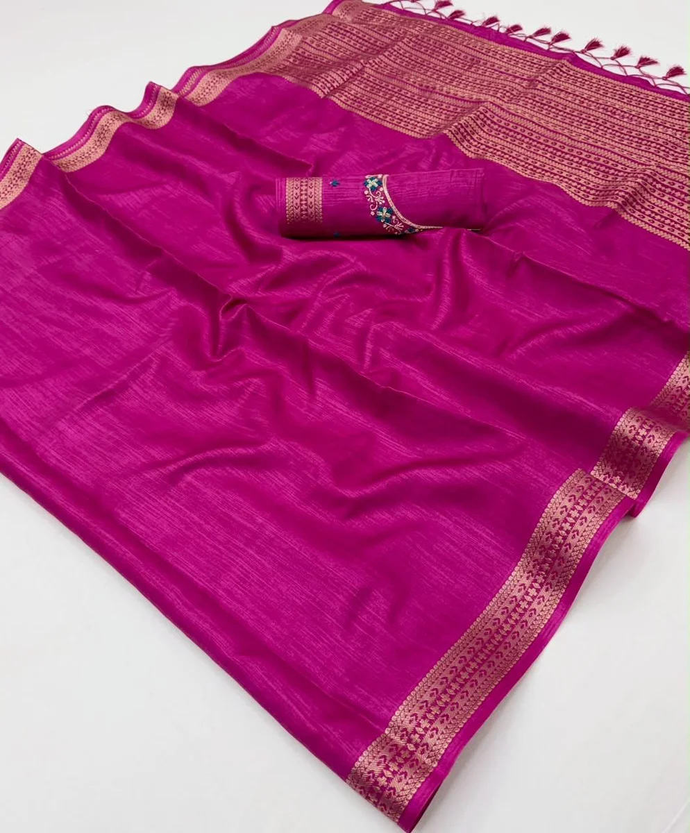 Gurbani Handwork (Series 01–06) – Tussar Silk Handloom Weaving Saree + Handwork blouse | Occasion: Party, Festive