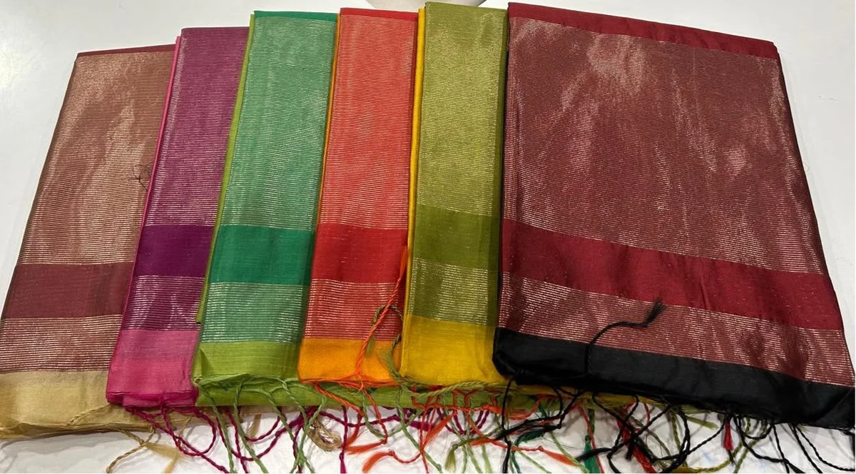LV207CN191026-3 ELISHA HIRAN – Premium Khadi Raw Silk Saree 17