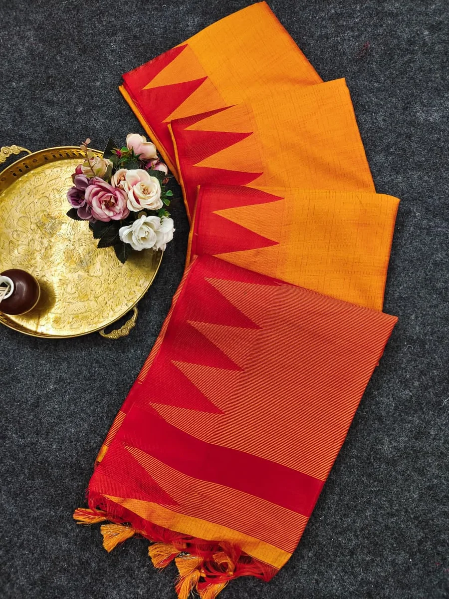 LV202CN14926-2  Soft Khadi Raw Silk Saree 10