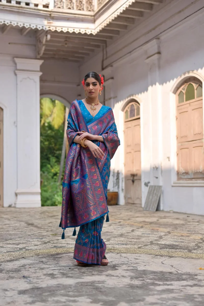 PASHMINA SILK 101 – Extra Soft Pashmina Silk Saree by www.Laavsee.com