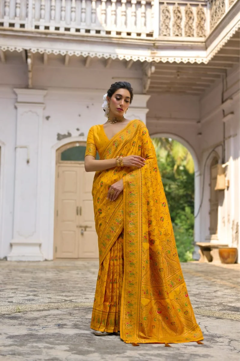 PASHMINA SILK 101 – Extra Soft Pashmina Silk Saree by www.Laavsee.com
