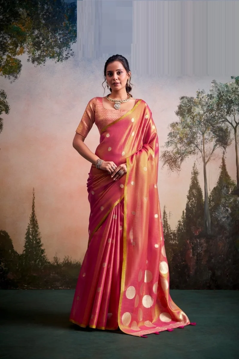LV207CN221026-2 Tissue silk saree 6