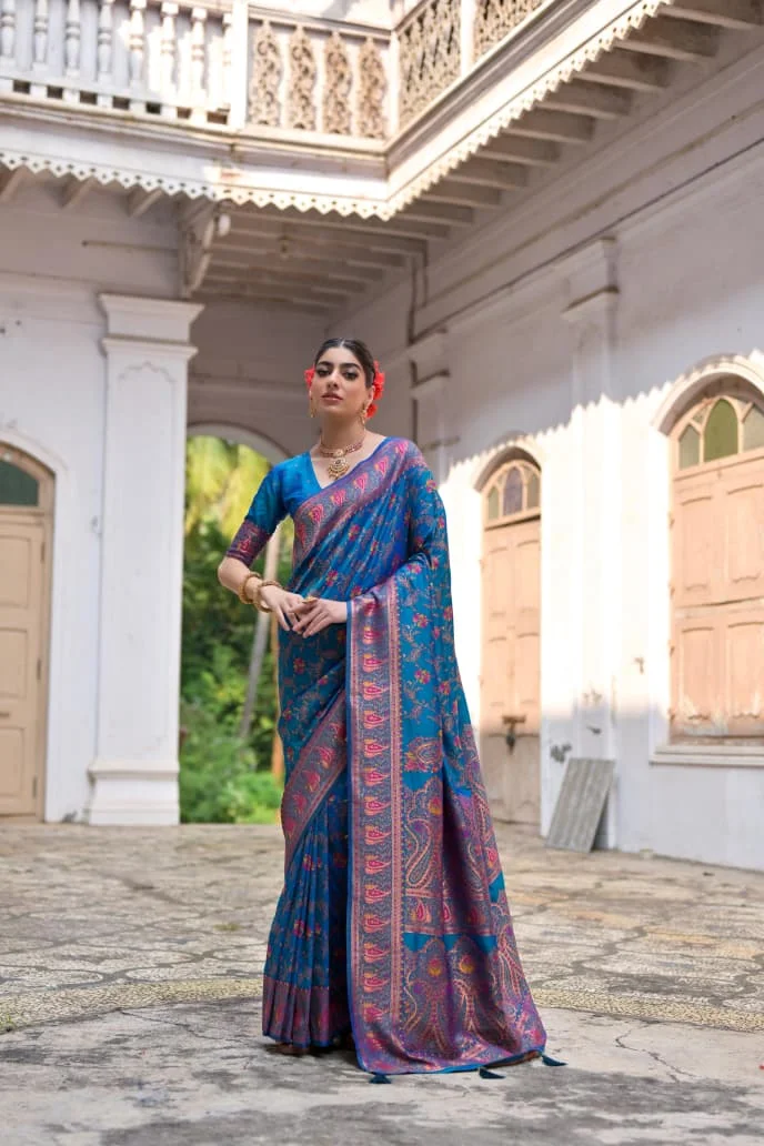 PASHMINA SILK 101 – Extra Soft Pashmina Silk Saree by www.Laavsee.com