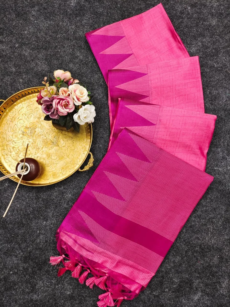 LV202CN14926-2  Soft Khadi Raw Silk Saree 13