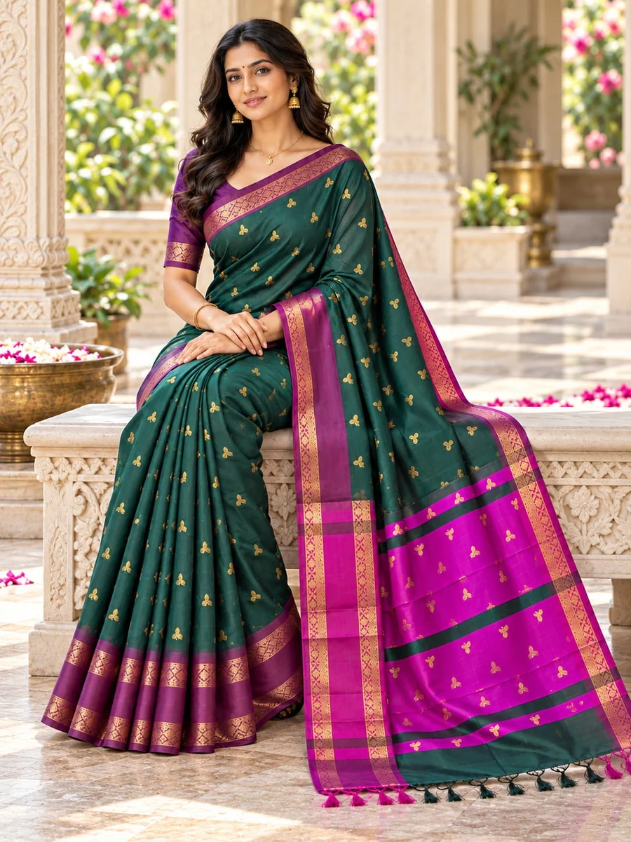 Banarasi Katan Silk Saree