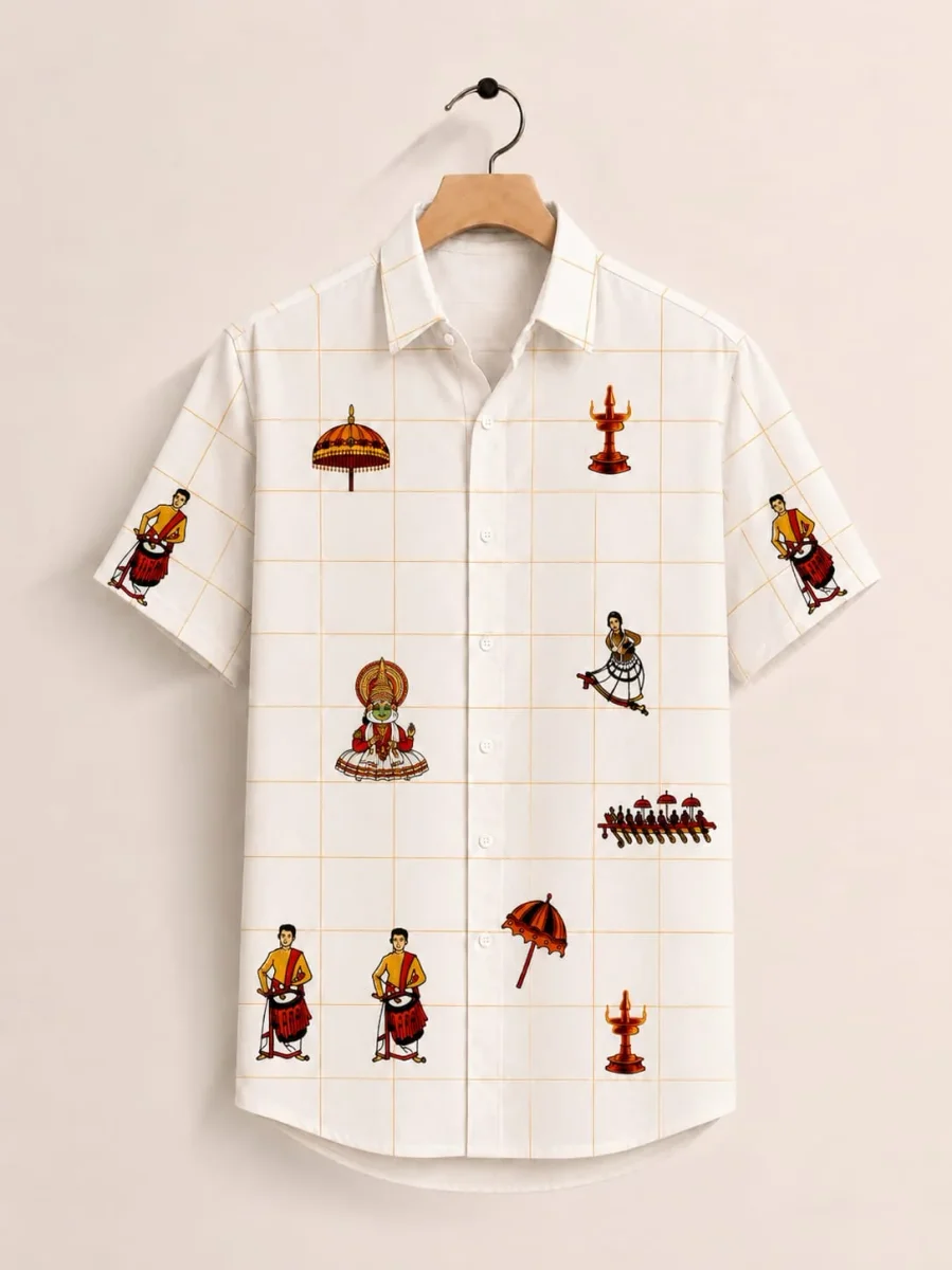 Special Men's  Shirts - White