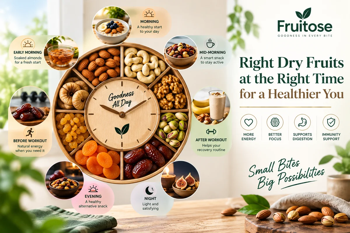 The Best Time to Eat Dry Fruits: A Simple Guide for Everyday Nutrition