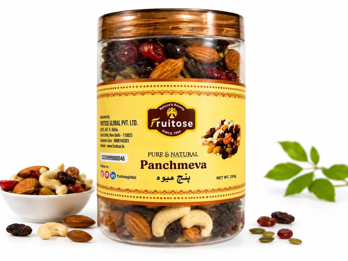 Fruitose Panchmeva Premium Dry Fruits and Nuts Blend