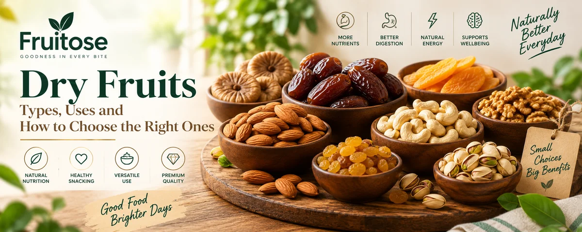 Dry Fruits: Types, Uses and How to Choose the Right Ones